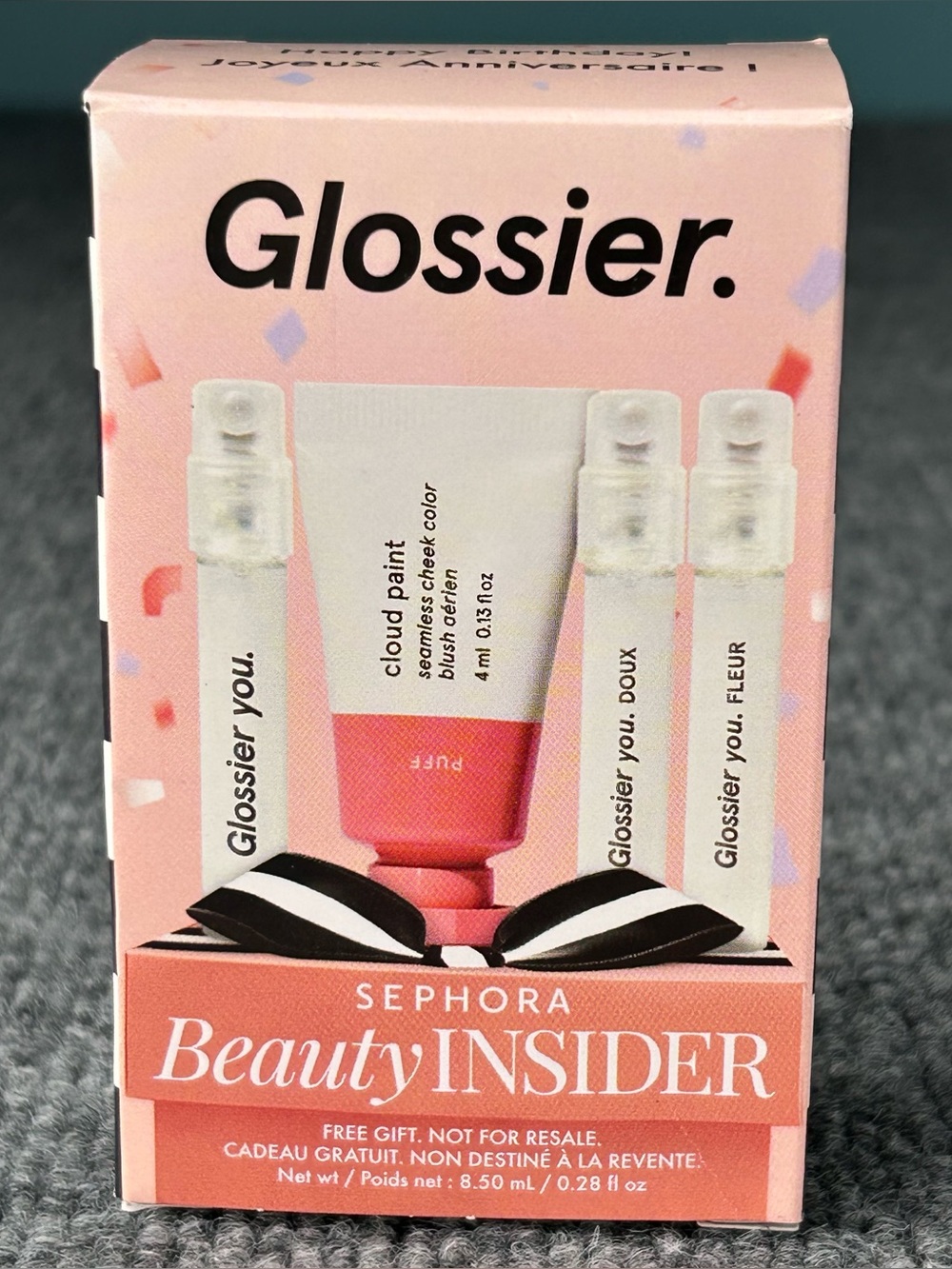 GLOSSIER Blush, You, You Doux, You Fleur EDP Sephora Beauty Insider Birthday NIB